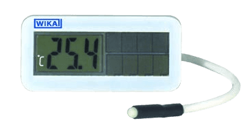 WIKA TF-LCD — مسبار حرارة مزوّد بمؤشر رقمي